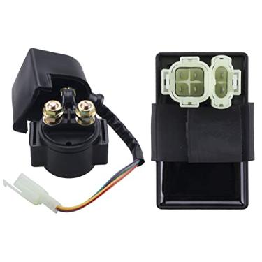 Imagem de JINGKE Relé solenoide de arranque 6 pinos AC CDI BOX para 50cc 125cc 150cc ATV Taotao Roketa Sunl Lance Scooter Moped Go Kart 4 Wheelers Pit Bike Moped Roketa SSR Taotao Sunl Coolster