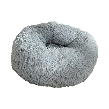 Imagem de Camas de cachorro cama de cachorro calmante donut fofo cama de gato donut redonda donut cama para animais de estimação para gatos e cães pequenos aconchegante macio interior gato cama almofada para animais de estimação, 5GG