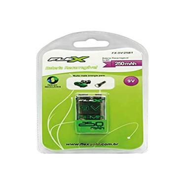 Imagem de Bateria Recarregável 9V, Flex, FX9V25B1