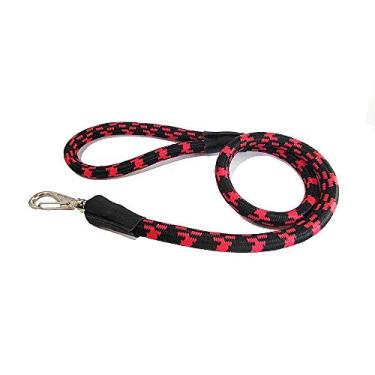 Imagem de Guia Roliça Anti-impacto Preta Santa Fé Pet 1,6cm x 150cm