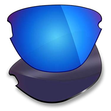 Imagem de Lentes de reposição XELD para óculos Oakley Frogskins Lite – Opções, Xeld Polarized - Ice Blue, One Size