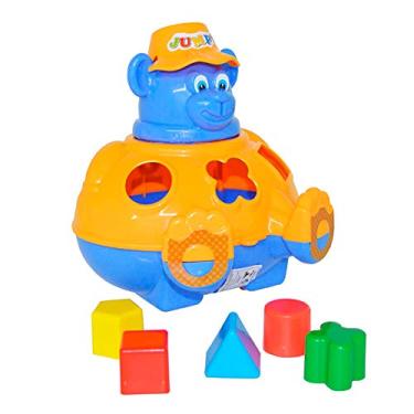 Imagem de Brinquedo Urso Jumpy Formas Didáticas Amarelo 702 - Calesita