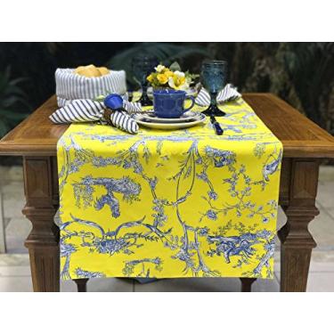 Imagem de Passadeira Chasse Amarelo Normandie 1,80 m