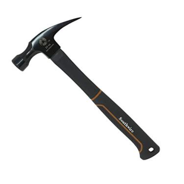 Imagem de Southwire Martelo de eletricista resistente Bmeh-20, 590 ml, cabeça com rosto liso, furo de aço forjado resistente para segurança, cabo de fibra de vidro leve, 800 g 65116840