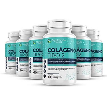 Imagem de Colágeno Tipo 2 I I 6x 60 Cápsulas + Vitaminas Máx. 1 Ao Dia