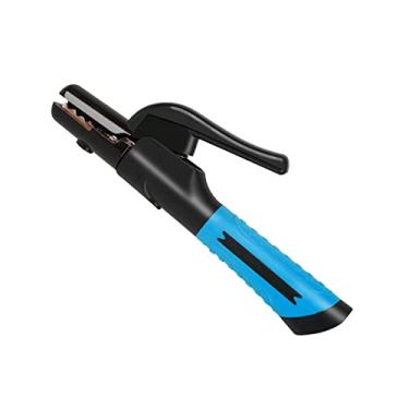 Imagem de Kokiya Mini braçadeiras de soldagem de cabo, ferramenta de grampo de ferrão, suporte de eletrodo de soldagem, alicate de cobre resistente de 24 cm, braçadeira de aterramento para navio, fábrica de mineração, azul