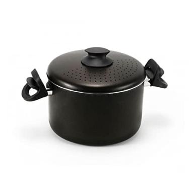 Imagem de Panela para Macarrão Espagueteira Escorredor Antiaderente