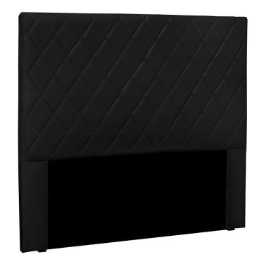 Imagem de Cabeceira King 1,95m Córdoba Suede Preto - Pallazio