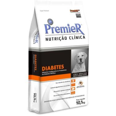 Imagem de Ração Para Cães Premier Nutrição Clínica Diabetes Médio E Grande 10,1