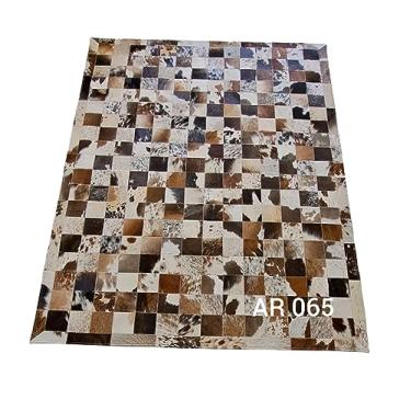 Imagem de Tapete de Couro Tricolor 3,00 x 2,50 Com Beiral