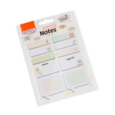 Imagem de Bloco Adesivo Smart Notes Call Up Floral 10 Blocos 25 Folhas Cada, BRW