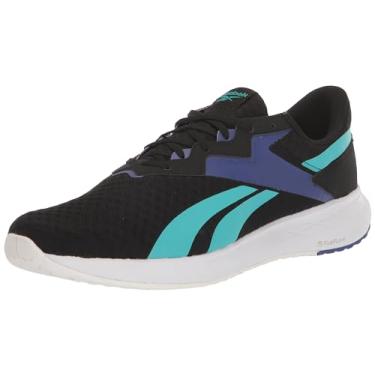 Imagem de Reebok Tênis de corrida masculino Energen Lite, Preto/azul-petróleo clássico/roxo ousado, 41