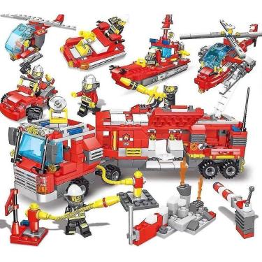 Imagem de Carro da Delegacia de Polícia - Blocos de construção para a equipe da cidade Swat