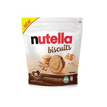 Imagem de Nutella Biscuits Biscoito Wafer Creme de Avelã Ferrero 193g