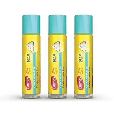 Imagem de Carmex Daily Care Moisturizing Lip Balm With Sunscreen in Cupcake Batter - 3 Count