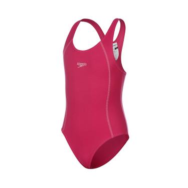 Imagem de Maiô Juvenil, Speedo, Acqua Basic, Acquaplus Liso com Costas Nadador Fechada, tamanho 16 - Rosa