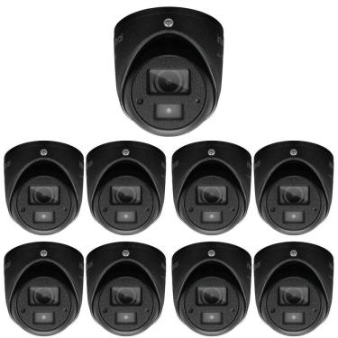 Imagem de Kit 9 Câmeras Multi HD 2 Megapixels 20m VHD 3220 MINI D BLACK Intelbras