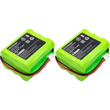 Imagem de BUSFUIVA (Pacote com 2) Bateria de alarme atualizada do painel de controle de 2 gig para BATT1X BATT2X BATT1 GC2 2GIG-CNTRL2 2GIG-CP2 GCKIT311 6MR2600AAY4Z 10-000009-001 10-000013-001 Linear PER.