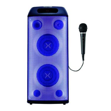 Imagem de Caixa Som Amplificada Polyvox XT-660T Bluetooth LED 800W TWS-1 Mic