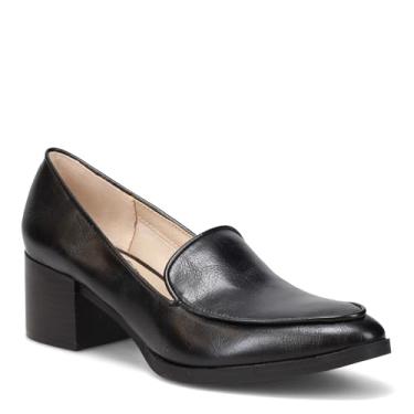 Imagem de Lifestride Mocassim feminino Devyn Block Heel, Preto, 8.5 Wide