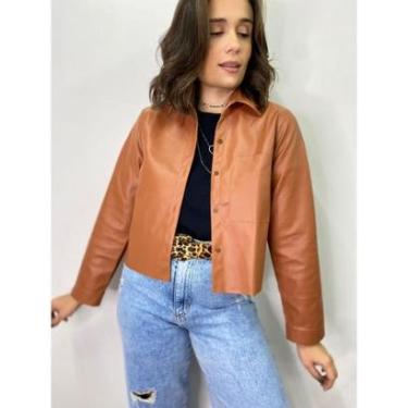 Imagem de Jaqueta em Couro Fake-Feminino