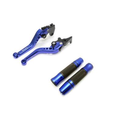 Imagem de Kit Manete Esportivo Manopla Fechada Jupiter Cb Twister 250 Cg 150 A D