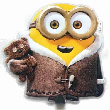 Imagem de Adesivo Decorativo com Gancho Dave E Urso - Minions - Infinity Present