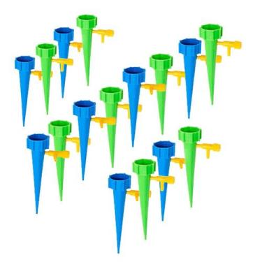 Imagem de Kit C/16 Irrigador Automático Acoplável Garrafa Gotejador - NS