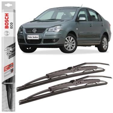 Imagem de Par Palheta Limpador Bosch ECO Para Polo Sedan 2002 A 2010