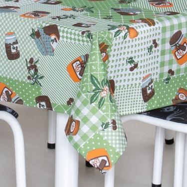 Imagem de Toalha de mesa oxford 4 lugares - MAYRA ENXOVAIS, POTE DE DOCE