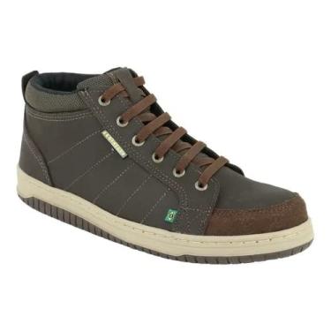 Imagem de BOTA DE SEGURANÇA ECOSAFETY UB370-AP-068 BICO DE PVC COURO LISO CAFÉ C.A 46121 Tamanho:37
