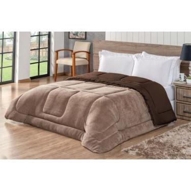 Imagem de Coberdrom Queen Cobertor Dupla Face Manta Soft Plush - Armazem do Enxo