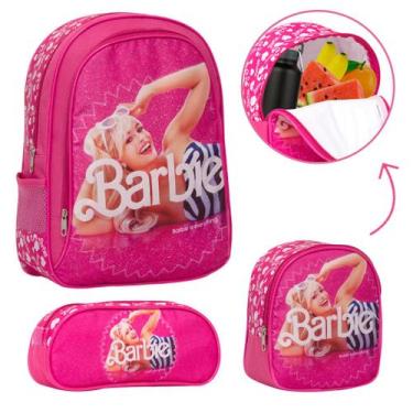 Imagem de Mochila Infantil de Costas Barbie Tam G Criança Creche Aulas - TOYS 2U