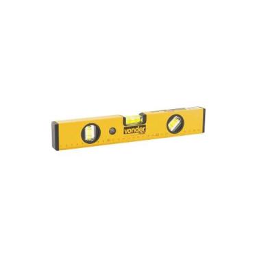 Imagem de Nivel 3 Bolhas Aluminio Base Magnetica 35cm 14" Vonder