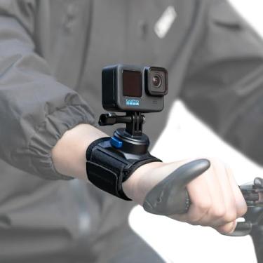 Imagem de SUREWO Suporte de pulseira magnética compatível com Go Pro Hero 13/12/11/10/9/8/7//6/5 preto, DJI Osmo Action 5 pro/4/3/2, Insta 360 ONE R, AKASO/Campark e mais