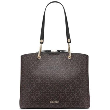 Imagem de Calvin Klein Bolsa com compartimento triplo granada, marrom/cáqui/preto, One Size