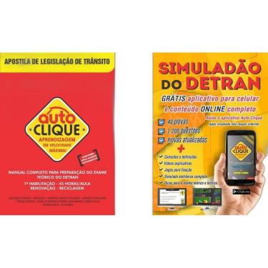 Imagem de Apostila De Legislação De Trânsito + Simulado De Prova + App