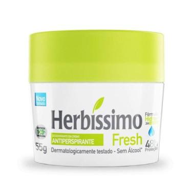 Imagem de Desodorante creme herbissimo fresh antitranspirante 55g