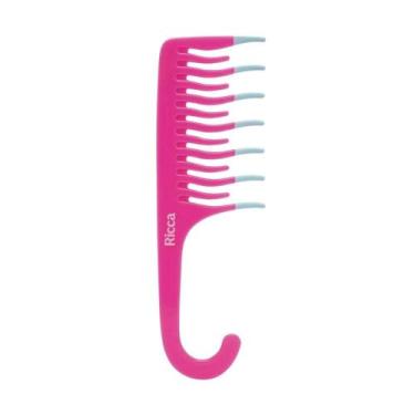 Imagem de Escova Ricca Belliz Shower Cachos Rosa Cod.581 - BELLIZ COMPANY