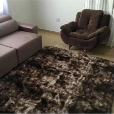 Imagem de Passadeira Peluda Felpuda Macia Palha Mesclado 0,60 x 2,00 Metros Tape