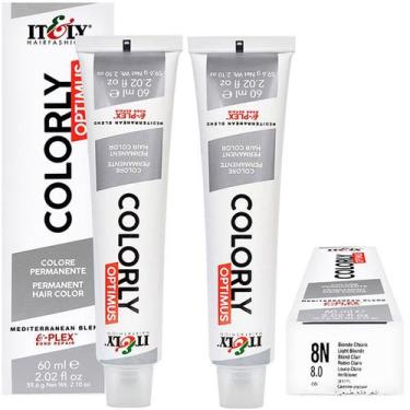 Imagem de Itely Kit c/2 Tintas Colorly 8N Louro Claro 60 ml