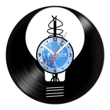 Imagem de Relógio De Parede Disco Vinil Diversos - Lâmpada de Filamento - VDI-14