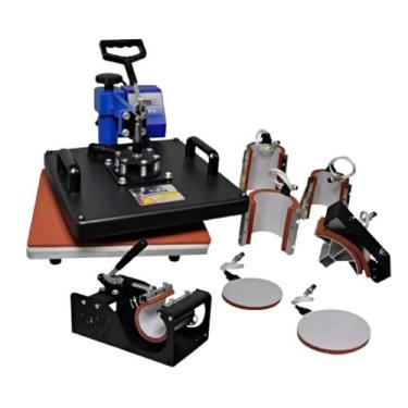 Imagem de Prensa 8 Em 1 Livesub 38x38 Camisas Bonés e Pratos, 110V