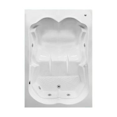 Imagem de Banheira Dupla Gardenia com hidro - Só Banheiras, 1,80X1,40X0,50, 110V