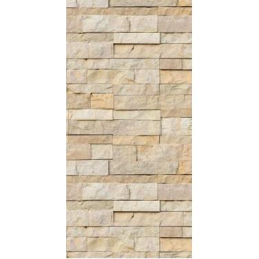 Imagem de Papel de Parede Pedra Canjiquinha Bege para Sala PE 31 - IC DECOR