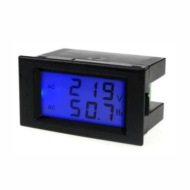 Imagem de Voltimetro Frequencimetro 300v 45 - 65 Hz Painel Gerador Ac - Tomzn,  