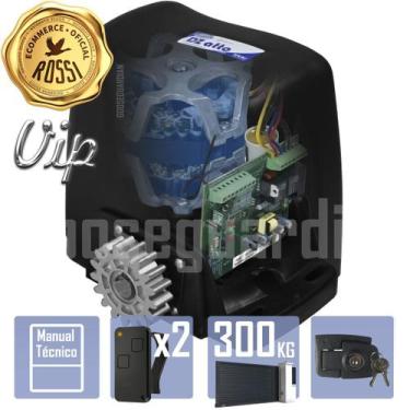 Imagem de Kit Motor Alta Rotação Rossi DZ Atto VIP 2 Control Portão 300Kg, 110V