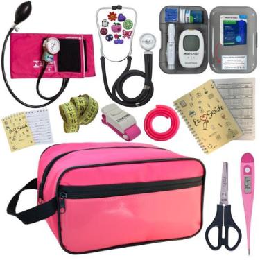 Imagem de Kit Enfermagem Completo Top + Medidor Glicose  - PREMIUM, P.A. Med, IN