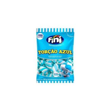 Imagem de Marshmallow Fini Torção Azul Pacote com 250grs