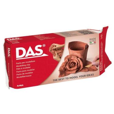 Imagem de Massa Cerâmica Fria DAS 500g Terracota